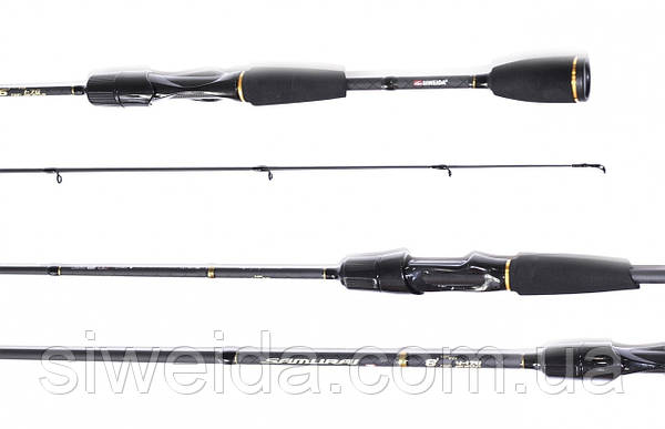 カノン Спиннинг карбон SIWEIDA Samurai 2.28м 7-35г кольца FUJI