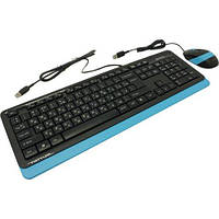 Комплект клавіатура + мишка провідний A4Tech F1010 USB