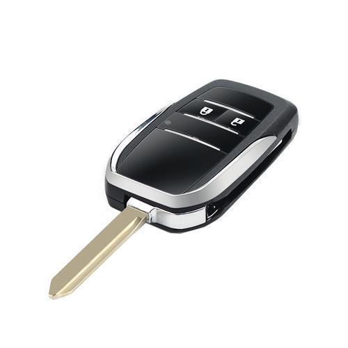 Викидний ключ, корпус під чип, 2 кн, Toyota, TOY47, NEW