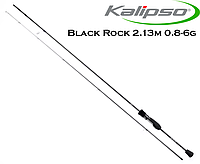 Удилище спиннинговое Kalipso Black Rock BRS-702UL-S 2.13m 0.8-6g