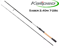 Удилище спиннинговое Kalipso Saber 2.40m 7-28g