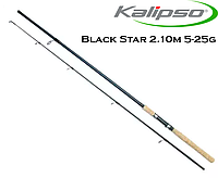 Удилище спиннинговое Kalipso Black Star BSS-702M 2.10m 5-25g