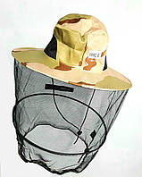 Шляпа накомарник с антимоскитной сеткой EOS WM2-E камуфляж