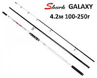 Серфовое удилище Shark Galaxy RCC Surf 4.2 м 100-200гр (кольцо 50 мм) штекерное