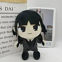 М'яка іграшка Венсей 25 см Лялька для дівчаток Венздей Аддамс Addams Family Wednesday M^S