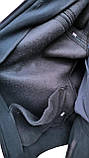 Спортивний костюм чоловічий теплий Fora Чорний, фото 8