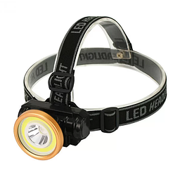 Ліхтар налобний BL-0509-2, акум., microusb, 4099