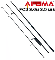 Удилище Feima FOS 3.60м 3.5 lb карповое трехсоставное