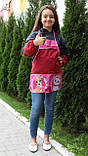 Фартух для дівчинки з кишенями шкільний Королівські Вихованці 2 кишені 78335-1, фото 3