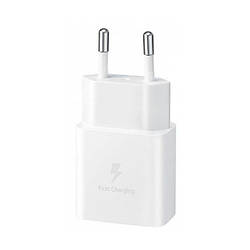 МЗП Samsung 15W Power Adapter (w C to C Cable) White (EP-T1510XWEGRU)