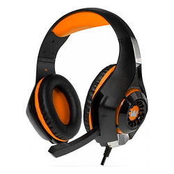 Навушники Crown CMGH-102T Black/Orange