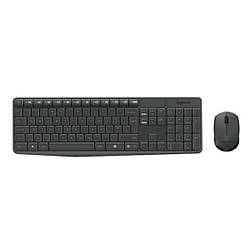 Комплект клавіатура та миша бездротові Logitech MK235 WL Grey (920-007948)