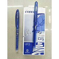 Ручка стираемая гель с резинкой SA6008/М-501 синяя термостатная 300м, 0,5 мм