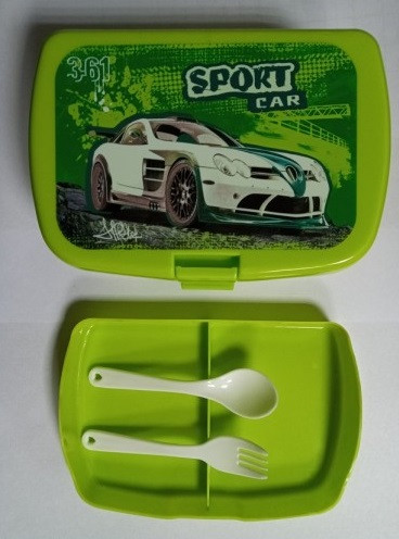 Контейнер для їжі - ланч-бокс Sport car 13004