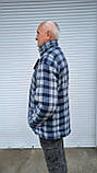 Рубашка тепла чоловіча 52-62 розміриесть на фесть на флисе на лисе, фото 9