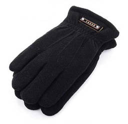 Рукавиці чоловічі, верх фліс, всередині хутро, (р.11-13), Тепло (розмір 11)