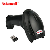 Безпровідний 1D/2D Сканер штрих-кодів Asianwell AW-9208WB, фото 3