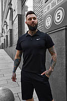 Поло чоловіче Nike чорне (1590528090)