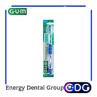 GUM Technique Plus, компактная среднемягкая зубная щетка
