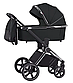 Коляска универсальная 3 в 1, візок CARRELLO Ultimo CRL-6512 3in1 Sable Black, чорна, Карелло Ультимо, фото 2