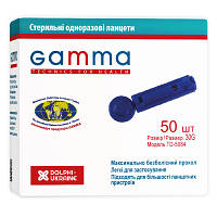 Ланцети Gamma 50 шт. (7640162324649) - Вища Якість та Гарантія!