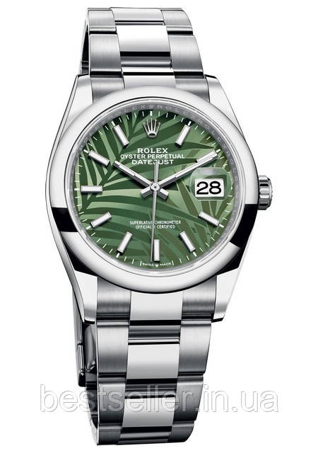 ROLEX DATEJUST 40MM ETA 2813 PALM GREEN. AAA