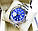 ROLEX DATEJUST 40MM OYSTER BRACELET SILVER BLUE (ETA 2834). AAA, фото 4