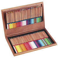Карандаши профессиональные Fine Art-3100-72WB 72 цвета в деревянном пенале кедр (уп2)