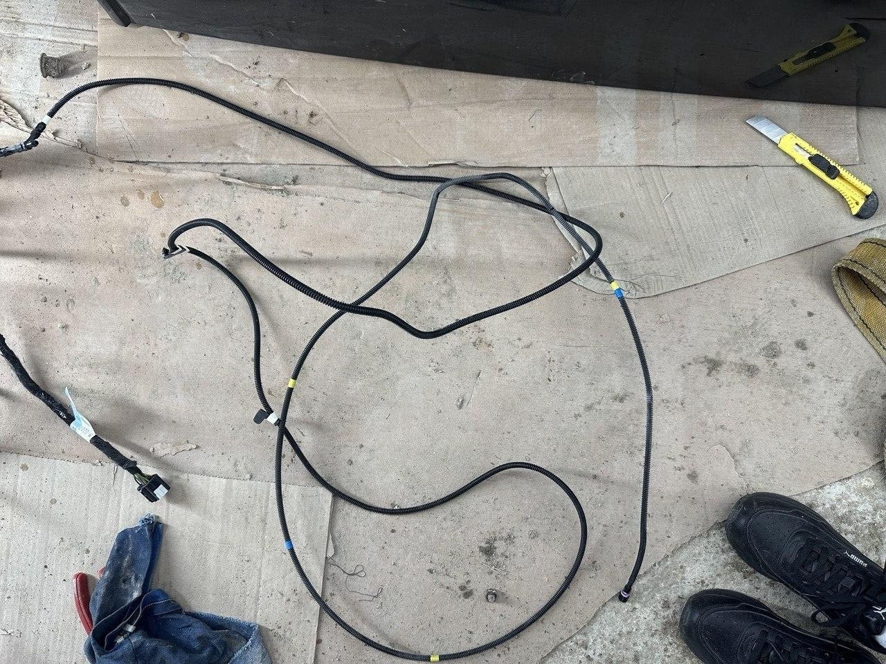 MK2 Трубка омивача Ford Edge 2015-2018 дорест б/у оригінал, фото 1