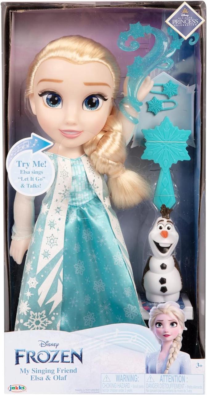 Велика лялька Ельза співаюча Холодне Серце Elsa Doll Classic My Singing Friend Elsa Doll & Olaf