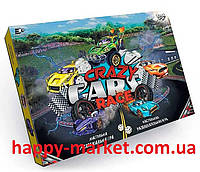 Игра-ходилка настольная Crazy Cars Race DTG 94R