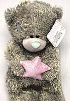 Іграшка "Ведмедик Тедді" із зіркою (плюшевий) 28 см. No28-Т