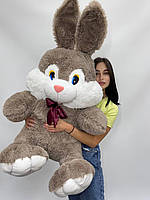 Плюшевый заяц 140 см Капучино, Мягкая игрушка заяц, Мягкая игрушка большая, Мягкий зайка