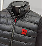 Чоловічий жилет Hugo Boss CK6809 чорний, фото 8