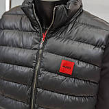 Чоловічий жилет Hugo Boss CK6809 чорний, фото 3