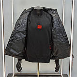 Чоловічий жилет Hugo Boss CK6809 чорний, фото 5