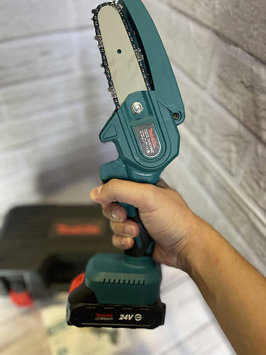 Мини пила MAKITA, Пила аккумуляторная, Цепная мощная пила. Веткорез ...