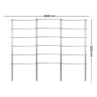 Опора для растений Шпалера садовая 3200*6000 (D28)
