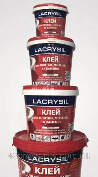 Клей для плитки та мозаїки "Круже сухих сумішей Лакрисил" 8 кг.