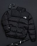 Куртка Норс Фейс зима чорний S, фото 5