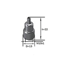 ФИКСАТОР ТРОСА - 2 (с внутренней резьбой М10х1) (с крепежной гайкой под шуруп)