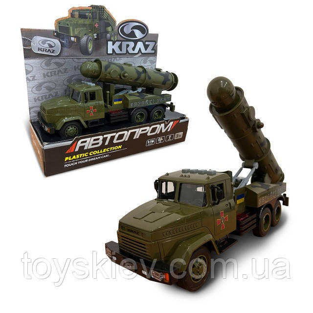 2202-02 KR Машина АВТОПРІМ військова, світло, звук