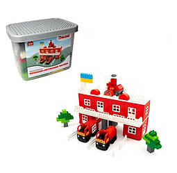 013888/35 Конструктор Пожежна частина 209 деталей,