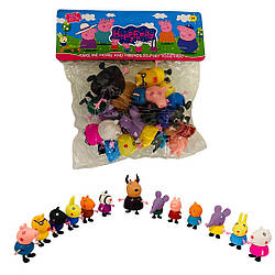 1835 G Герої свинка Пеппа, у пакеті 13 персонажів