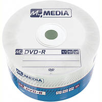 Диски DVD+R MyMedia (69200) 4.7GB, 16x, Matt Silver Wrap, 50шт