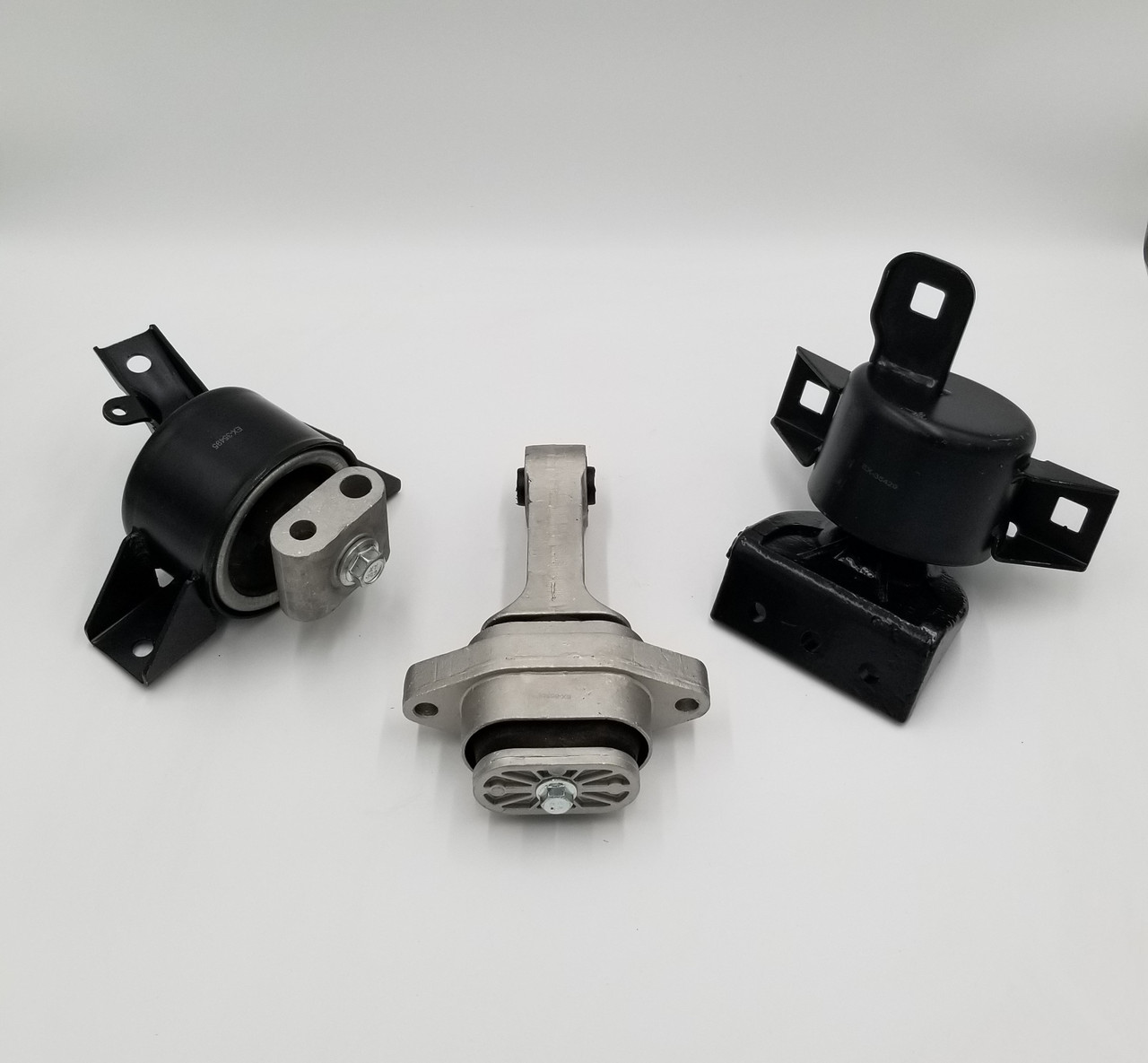 Подушки двигуна Шевроле Авео комплект (лева+права+задача) EuroEx Угорщина, фото 1