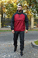 Анорак чоловічий "House" Nike чорно-червоний