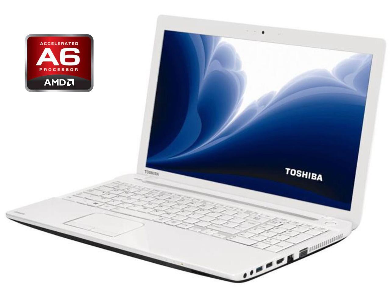 Ноутбук Toshiba Satellite C55D-A-15H/ 15.6" (1366x768)/ AMD A6-5200/ 4 GB RAM/ 256 GB SSD/ Radeon HD 8400