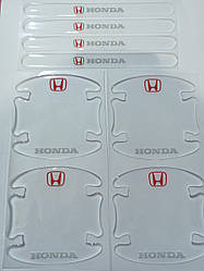 Силіконові наклейки під ручки + на ручки Honda