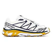 Кроссовки мужские белые SALOMON XT-6 GTX Violet/White 40 41